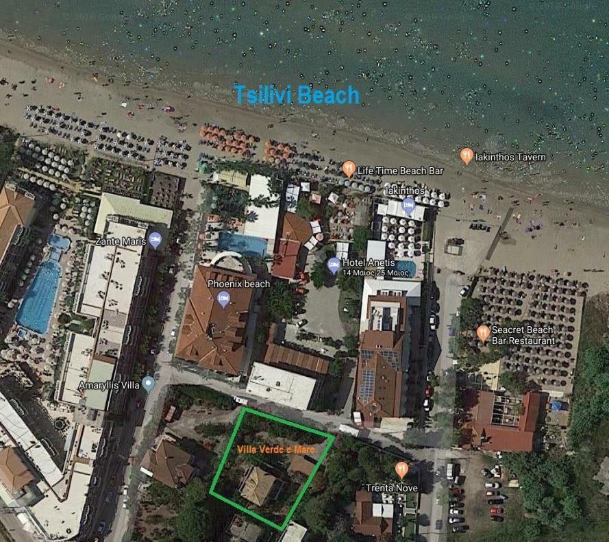 Verde e Mare Villa&Apartment Tsilivi  Esterno foto